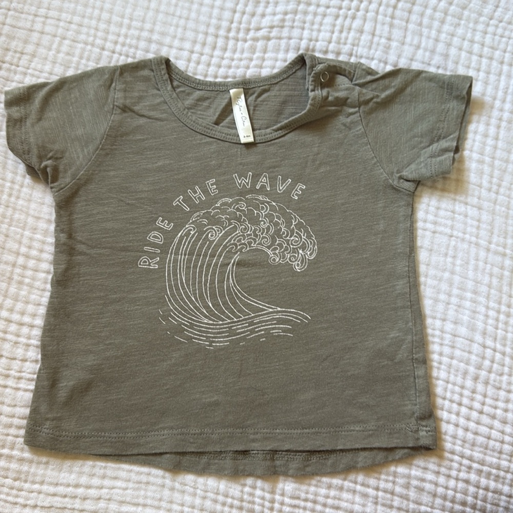 Rylee + Cru Ride The Wave Basic Tee - Picture 3 of 4